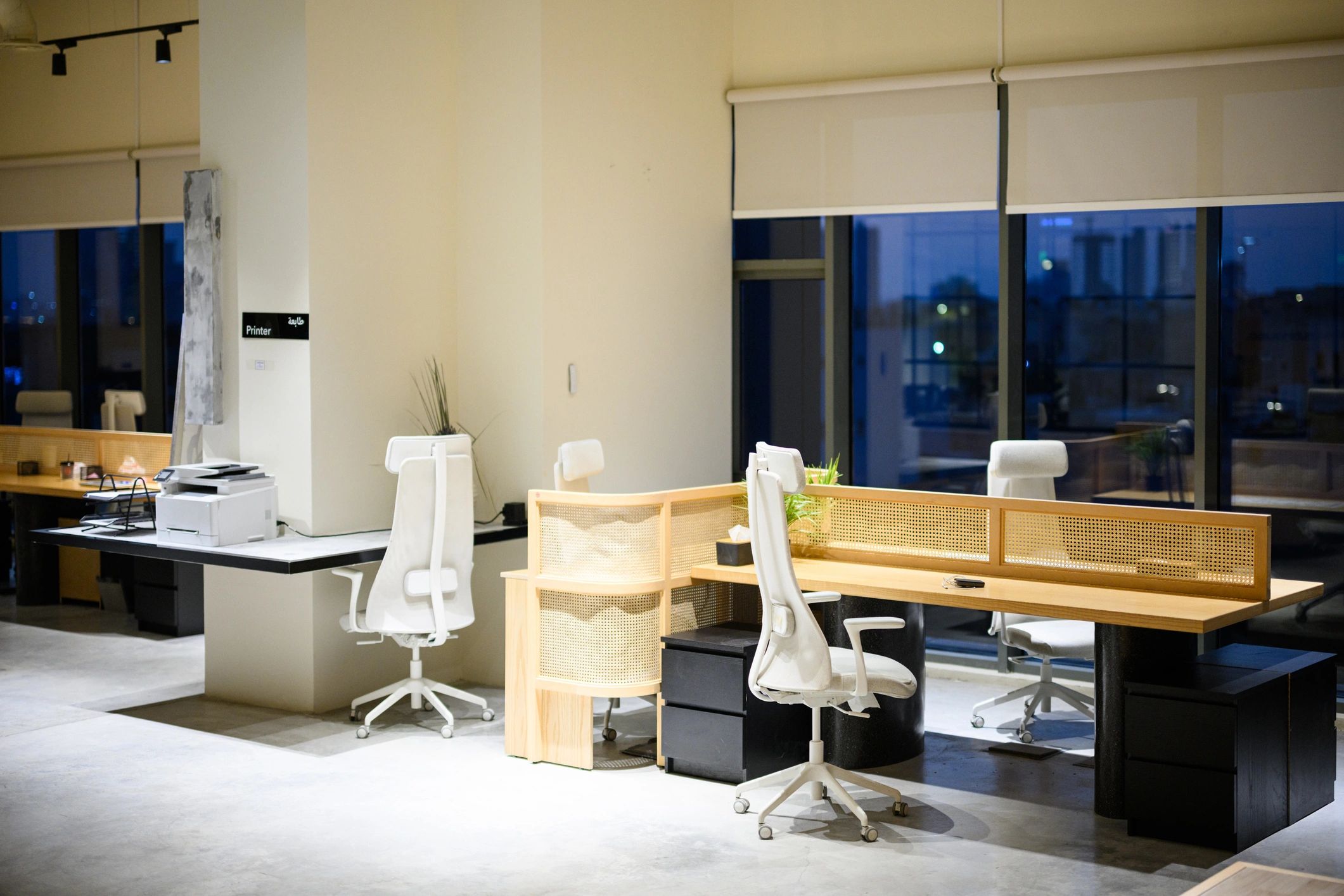 Modern workspace for client portal access